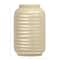Hello Honey® 9" Gold Striped Stoneware Vase